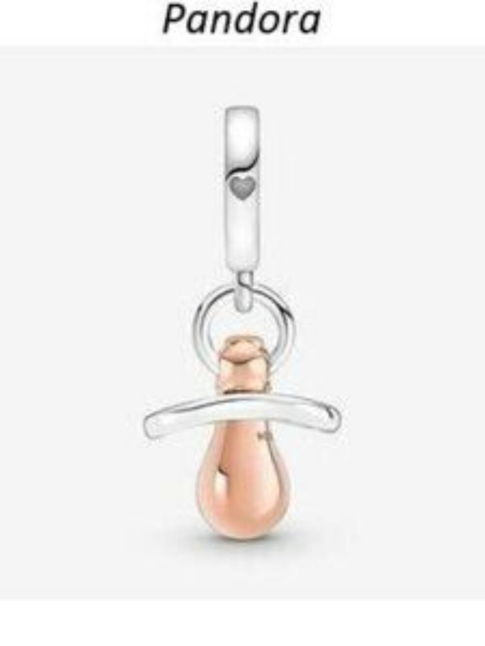 Authentic Pandora Baby Pacifier Dangle Charm - Picture 2 of 5